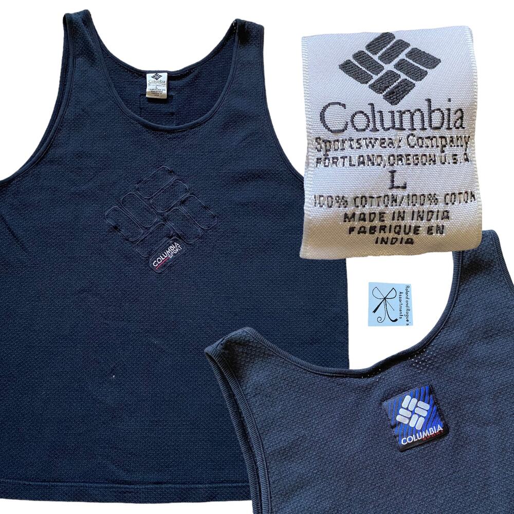 Columbia Sport Vintage Textured Tank Men's Sz L